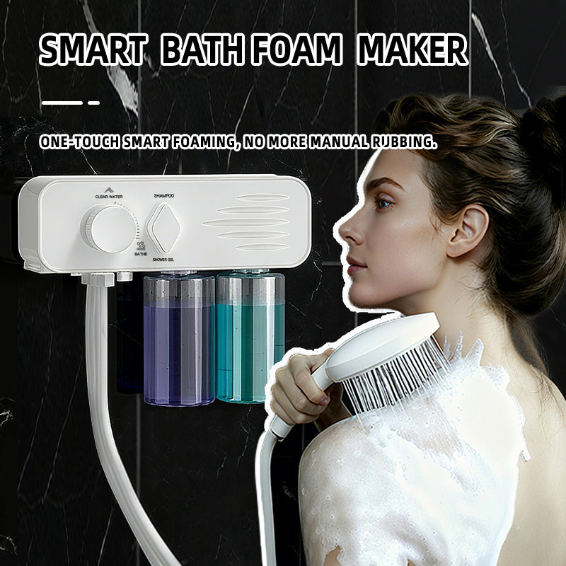 🔥ShimuLe One‑Touch Foam Shower – No More Rubbing