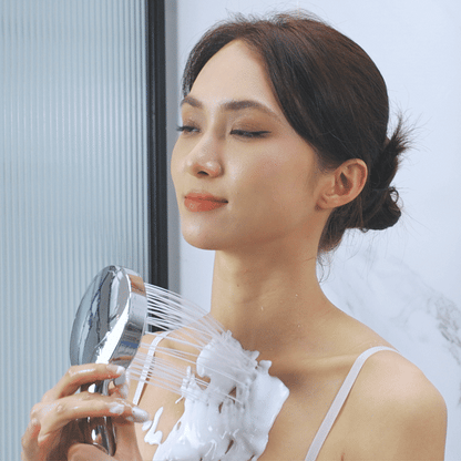 🔥ShimuLe One‑Touch Foam Shower – No More Rubbing